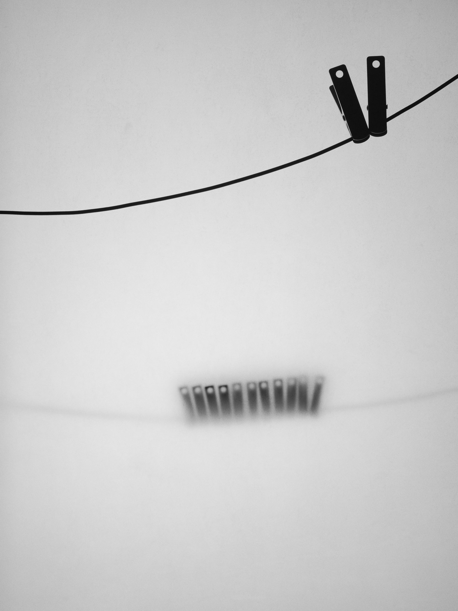 Laundry Day, diptych 3, second panel by Katrina Dobbermane