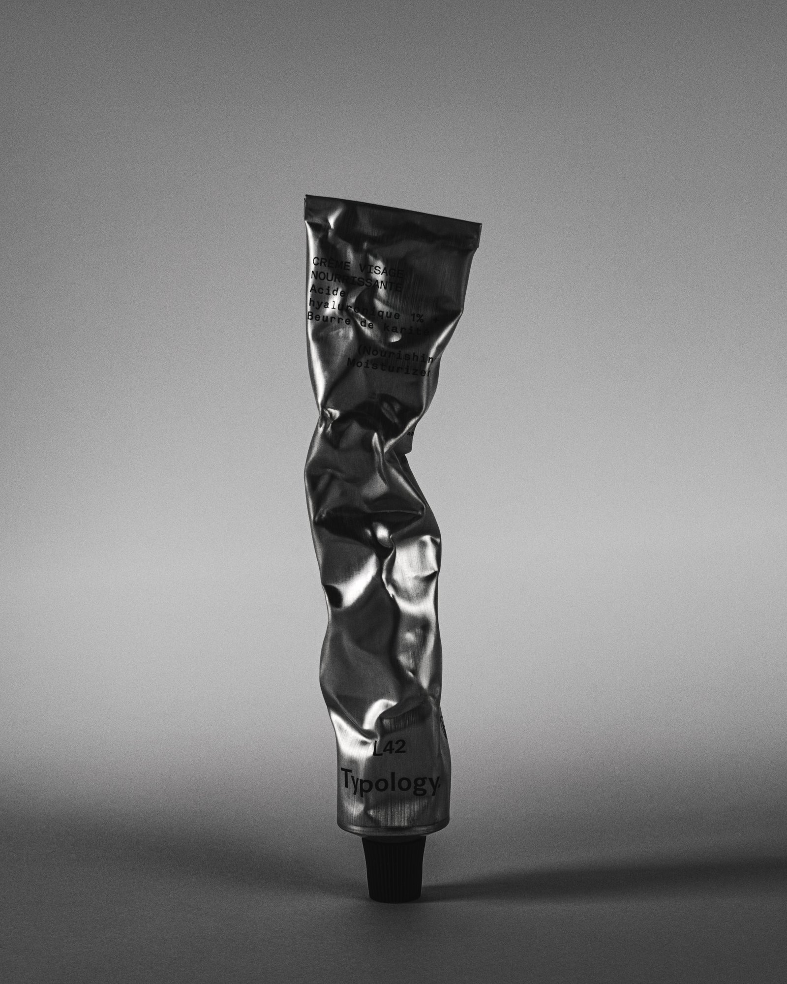 Typology skincare product still life by Katrina Dobbermane